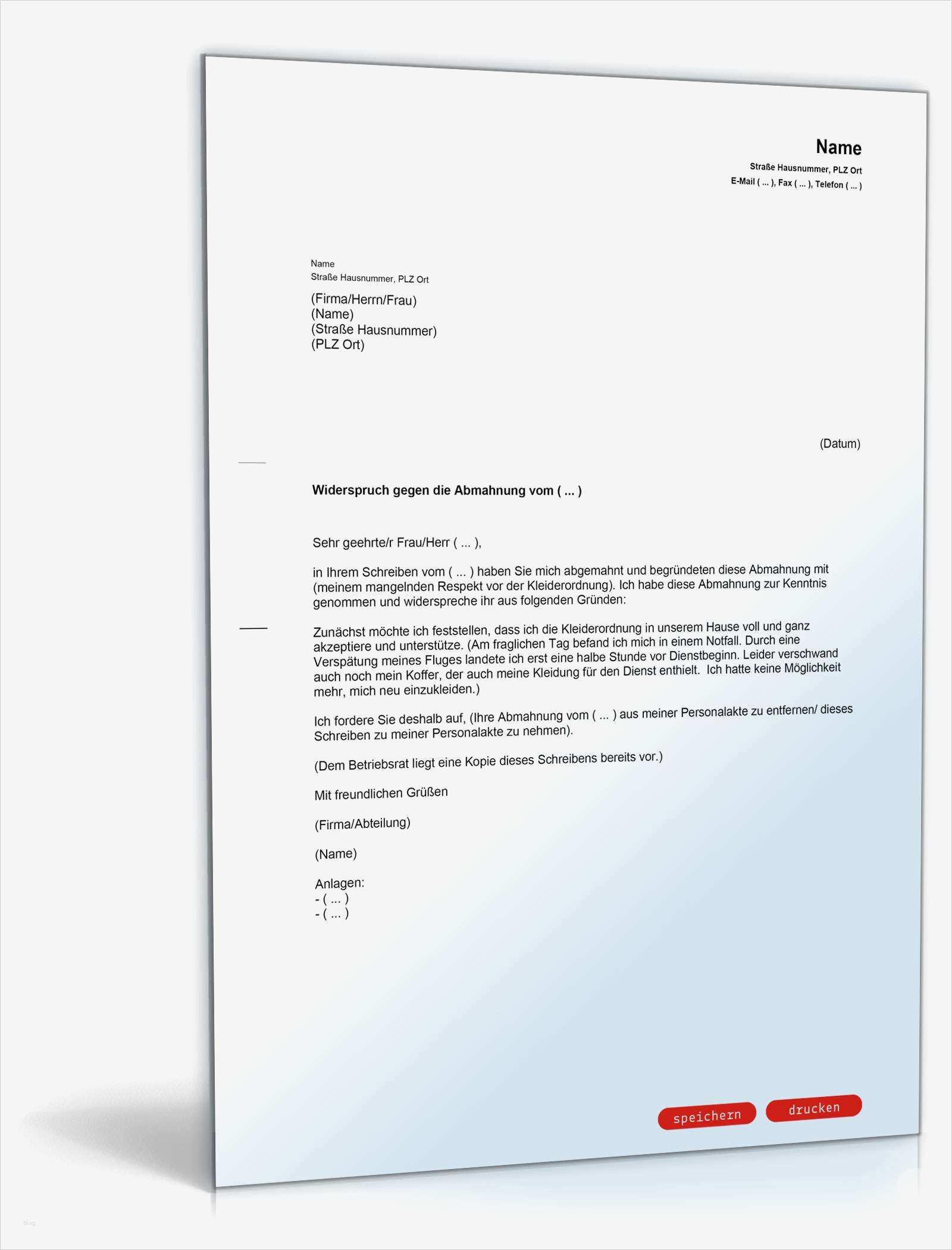 Mitarbeiter Abmahnung Vorlage Erstaunlich Gegendarstellung Zur Abmahnung Wegen Unangemessener