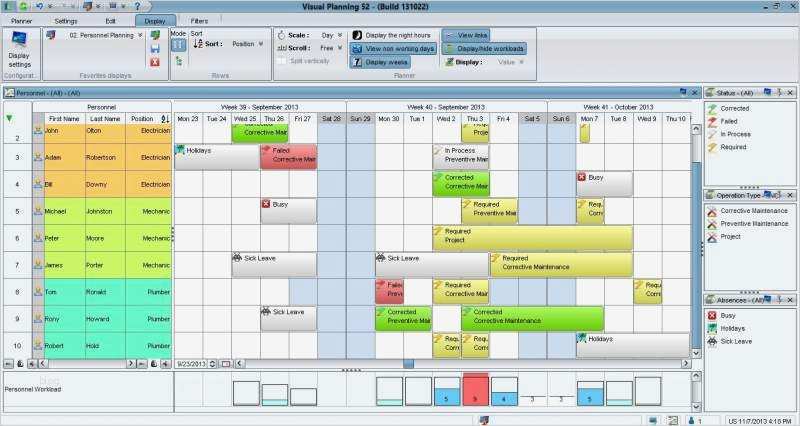 Mitarbeiterplanung Excel Vorlage Beste Visual Planning Download