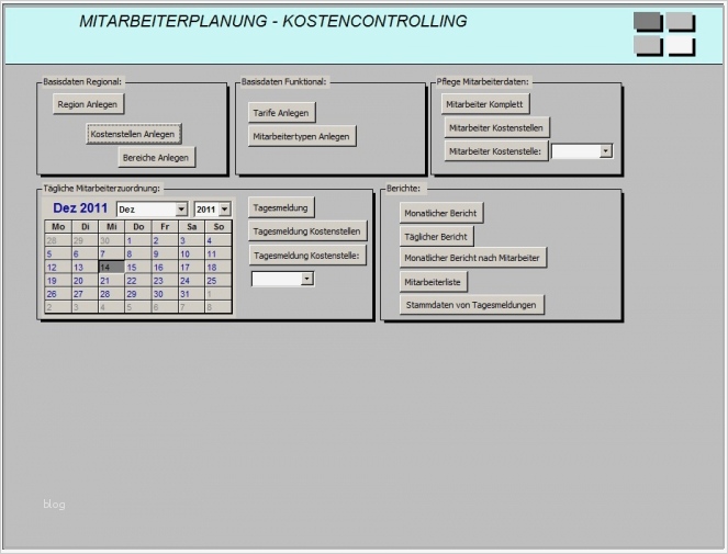 Mitarbeiterplanung Excel Vorlage Wunderbar Mitarbeiterplanung Zum Personalkostencontrolling Excel