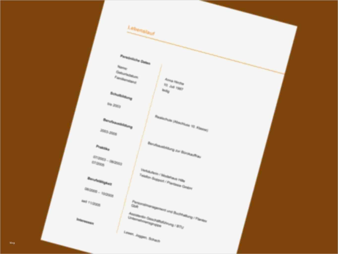 Moderator Bewerbung Vorlage Gut Muster Lebenslauf Word Lebenslauf Muster Österreich Kostenlos