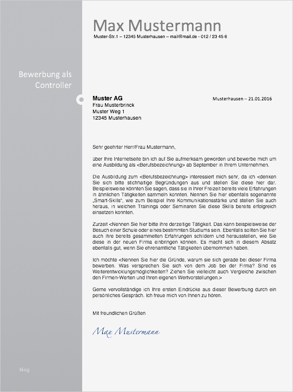 Moderne Bewerbungsschreiben Vorlagen Großartig Bewerbung Elegant Meinebewerbung