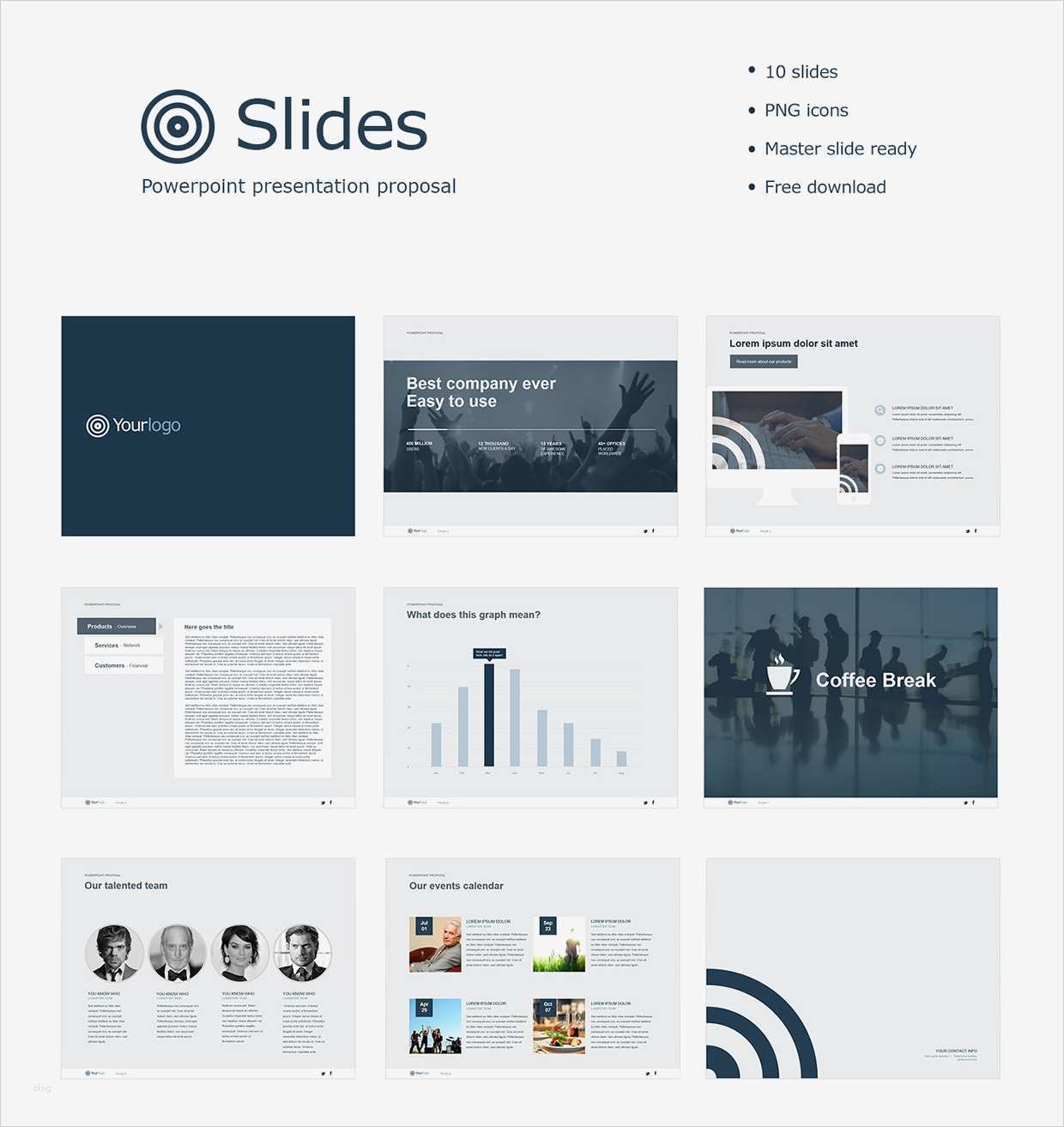 The Best 8 FREE Powerpoint Templates