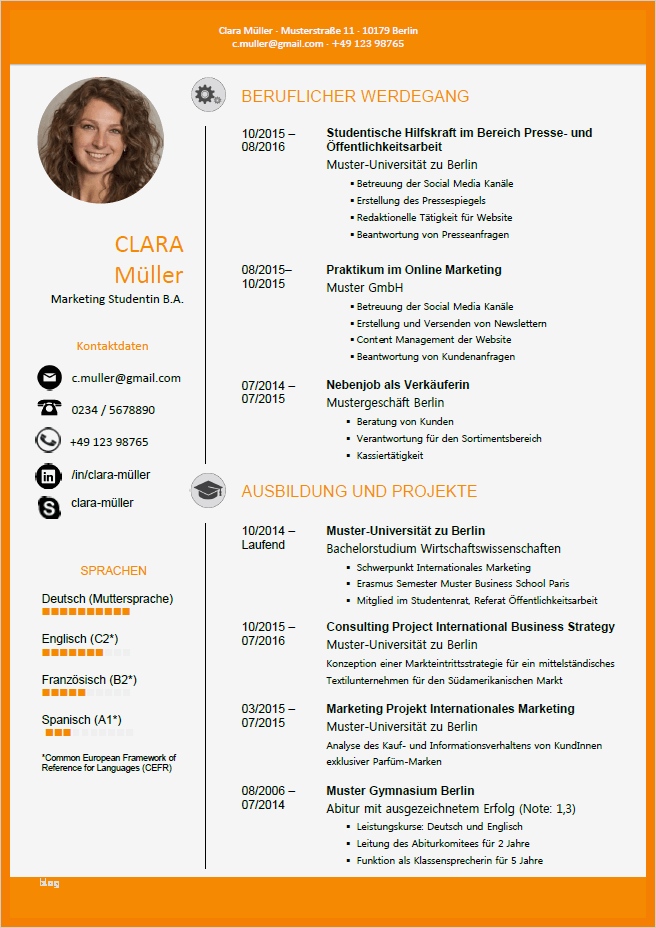 Moderne Visitenkarten Vorlage Elegant 10 Moderne Lebenslauf Vorlage