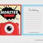 Monster High Einladungskarten Vorlagen Hübsch Einladung Kindergeburtstag Monster