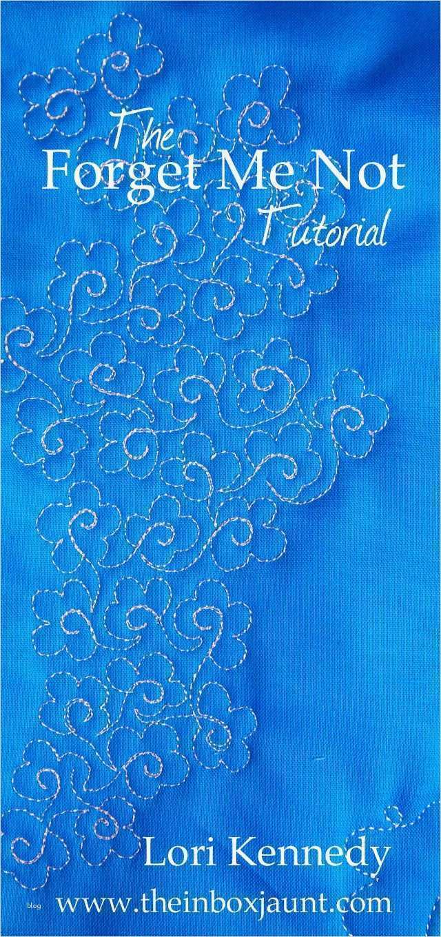Motion 5 Vorlagen Cool for Me Nots the Free Motion Quilt Tutorial
