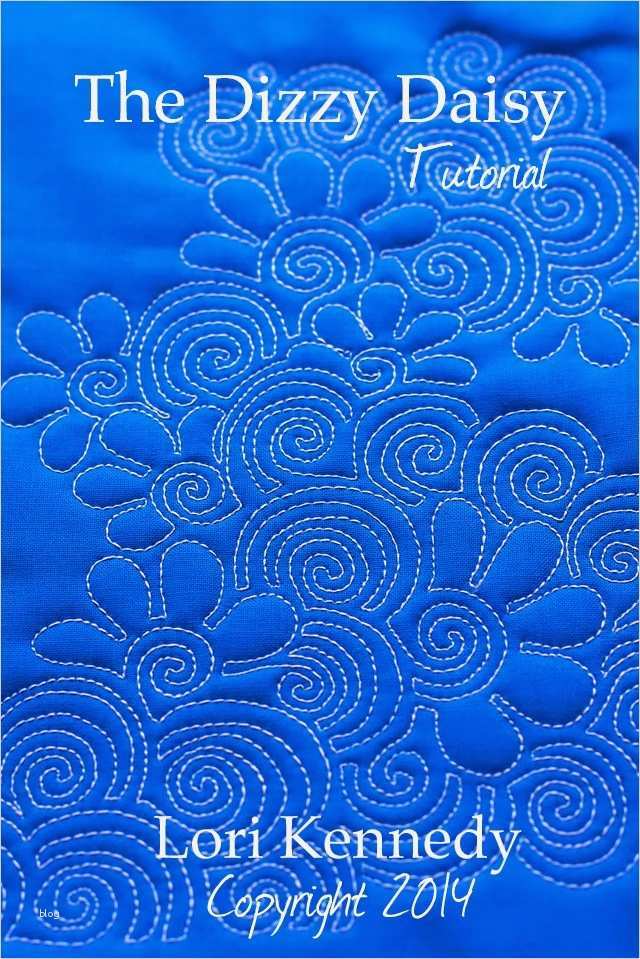 Motion Vorlagen Free Fabelhaft the Dizzy Daisy A Free Free Motion Quilt Tutorial