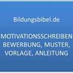 Motivationsschreiben Pflege Vorlage Luxus Bewerbungsschreiben Bildungsbibel