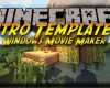 Movie Maker Intro Vorlagen Angenehm Minecraft Intro Template 2 Windows Movie Maker [hd