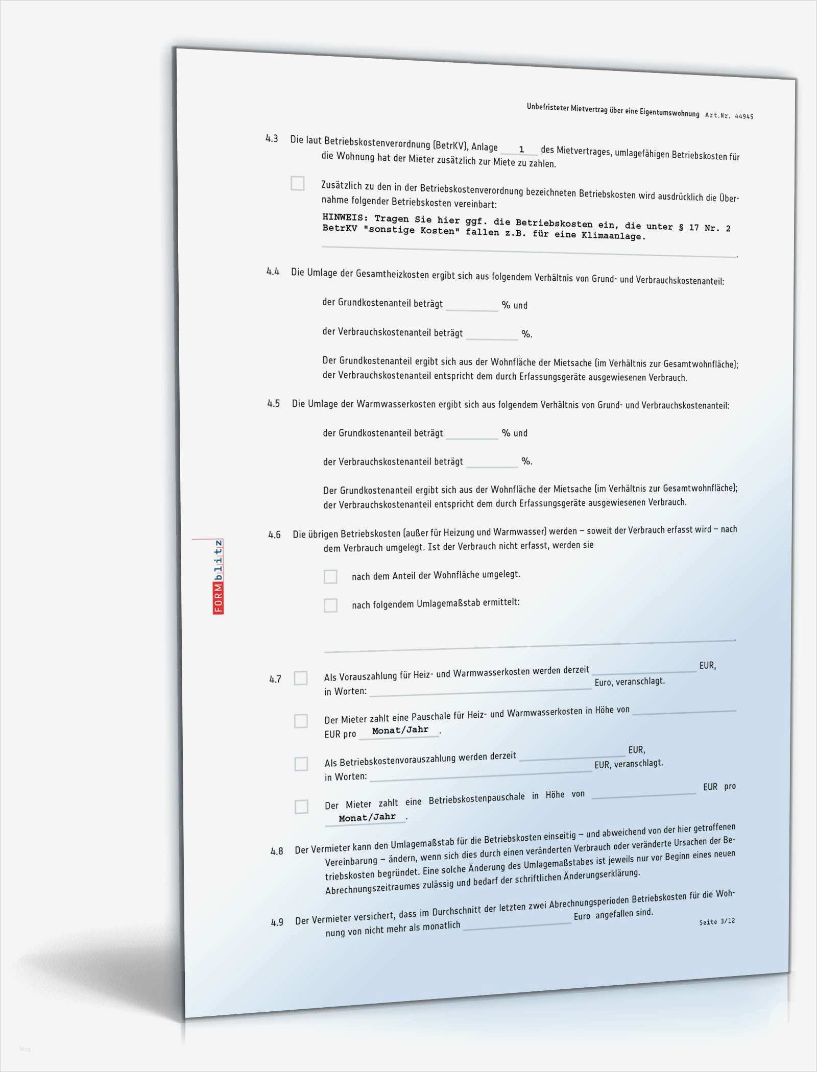 Nachtrag Zum Mietvertrag Mieterhöhung Vorlage Erstaunlich Mietvertrag Eigentumswohnung Rechtssichere Vorlage Zum