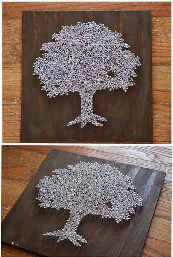 Nagel Fadenbild Vorlagen Neu Fadenbild Baum Diy
