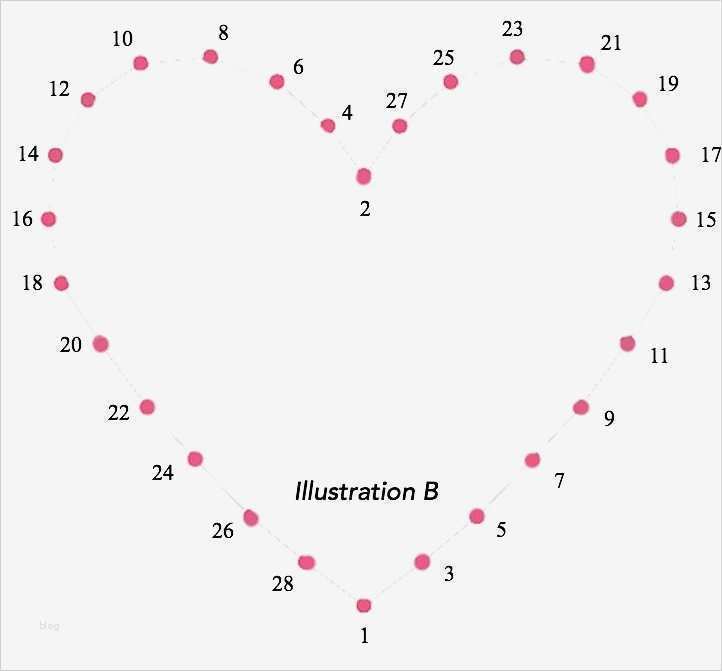 Nagelbild Herz Vorlage Gut Heart String Art Decor