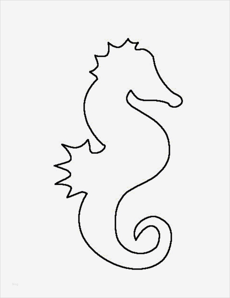 Nagelbilder Basteln Vorlagen Gut Seepferd Vorlage Ausdrucken Basteln