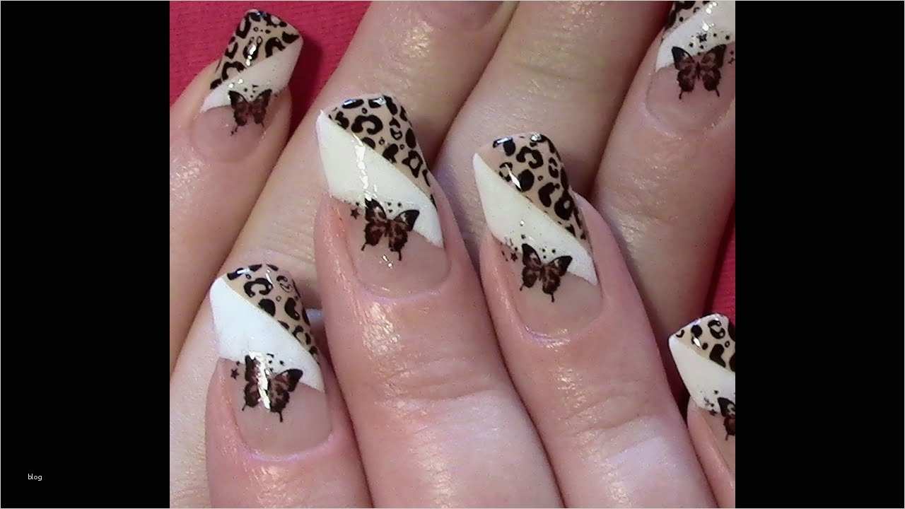 Nagellack Muster Vorlagen Elegant Leo Schmetterling Nageldesign Selber Machen Nail Art