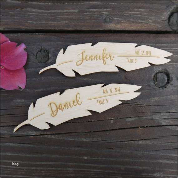 Namensschilder Hochzeit Vorlage Einzigartig 10 Platzkarten Namensschilder Tischkarten Im Boho Feder