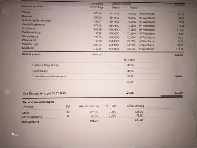Nebenkostenabrechnung Mietwohnung Vorlage Erstaunlich ist Nebenkostenabrechnung so In ordnung Geld