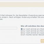 Newsletter Abbestellen Vorlage Schön Newsletter Abbestellen Oder Nur Frequenz ändern
