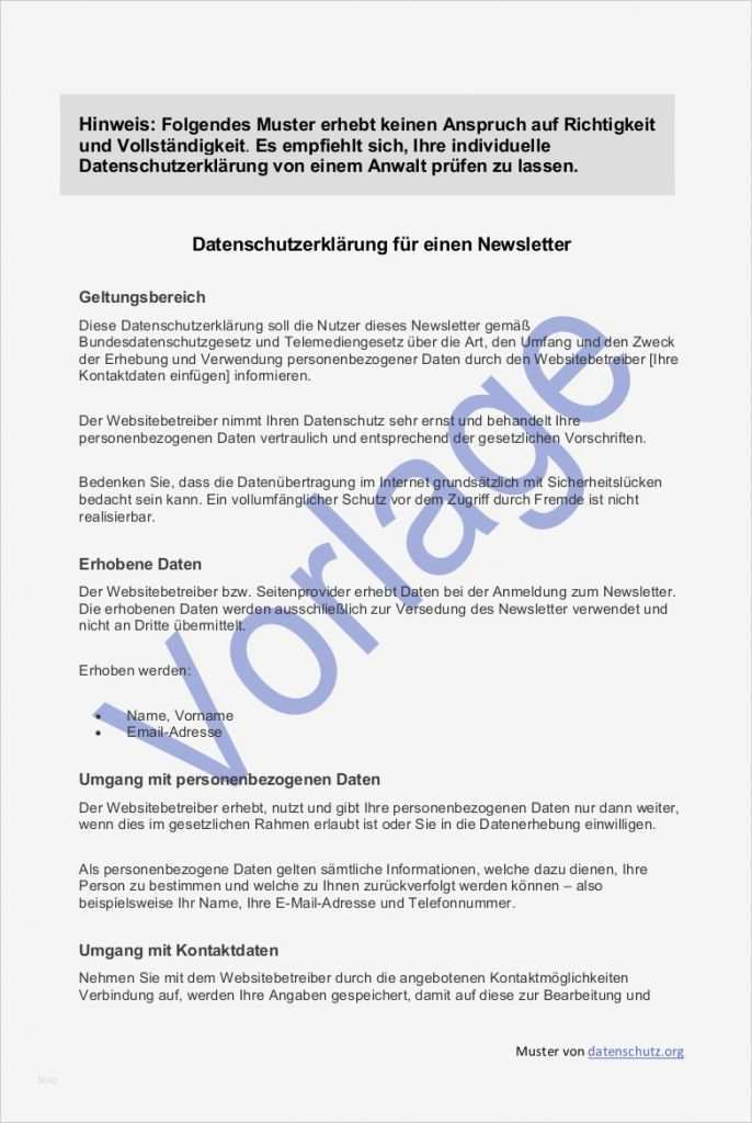 Newsletter Beispiele Vorlagen Angenehm Datenschutz Beim Newsletter Versand I Datenschutz 2018