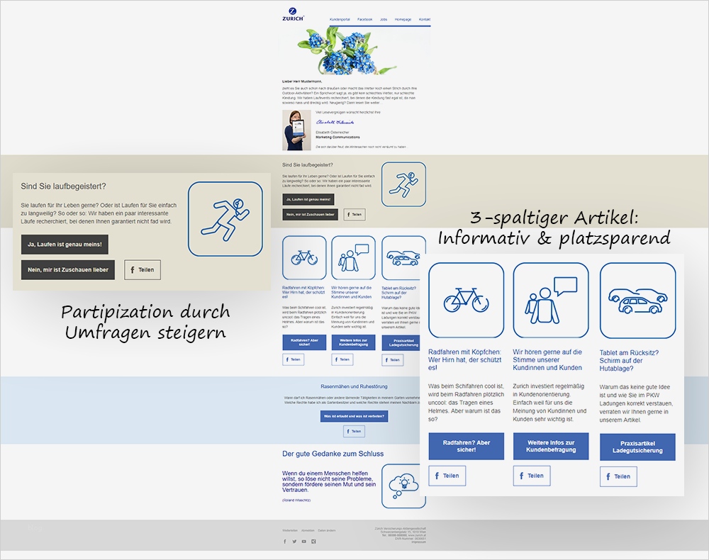 Newsletter Beispiele Vorlagen Erstaunlich Großartig Am Besten Reagierende HTML Vorlagen Ideen