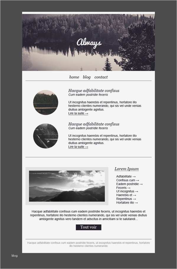 Newsletter Layout Vorlage Angenehm 265 Free Email Newsletter Templates I Mailify