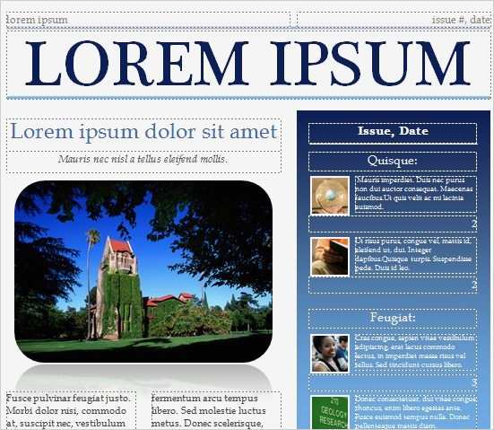 Newsletter Layout Vorlage Großartig Download Free Microsoft Word Templates