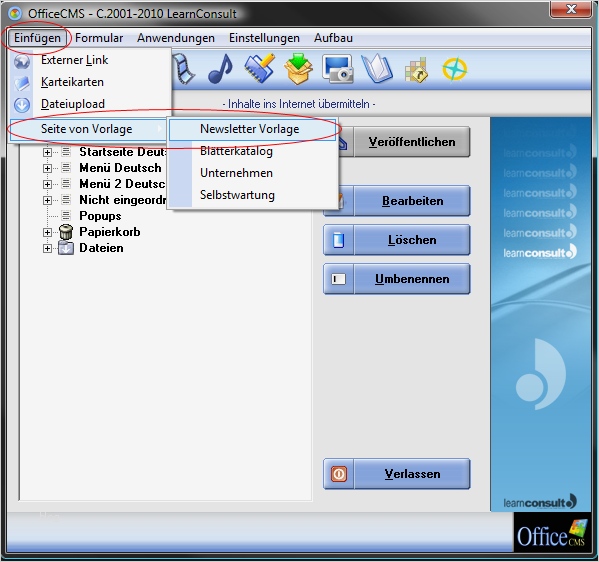 Newsletter Vorlage Word Cool Ficecms Content Management System Neuen Newsletter Von