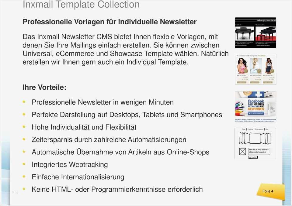 Newsletter Vorlagen HTML Bewundernswert Inxmail Template Collection Professionelle Vorlagen Für