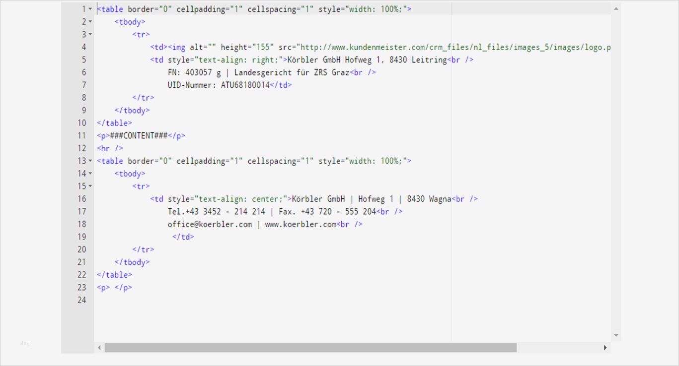 Newsletter Vorlagen HTML Kostenlos Erstaunlich Newsletter Vorlage