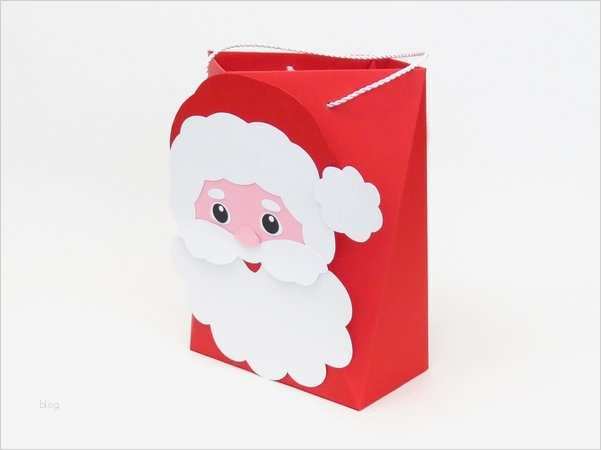 Nikolaus Vorlagen Kostenlos Schön Geschenktasche "weihnachtsmann" – Bastelanleitung Mit Vorlagen