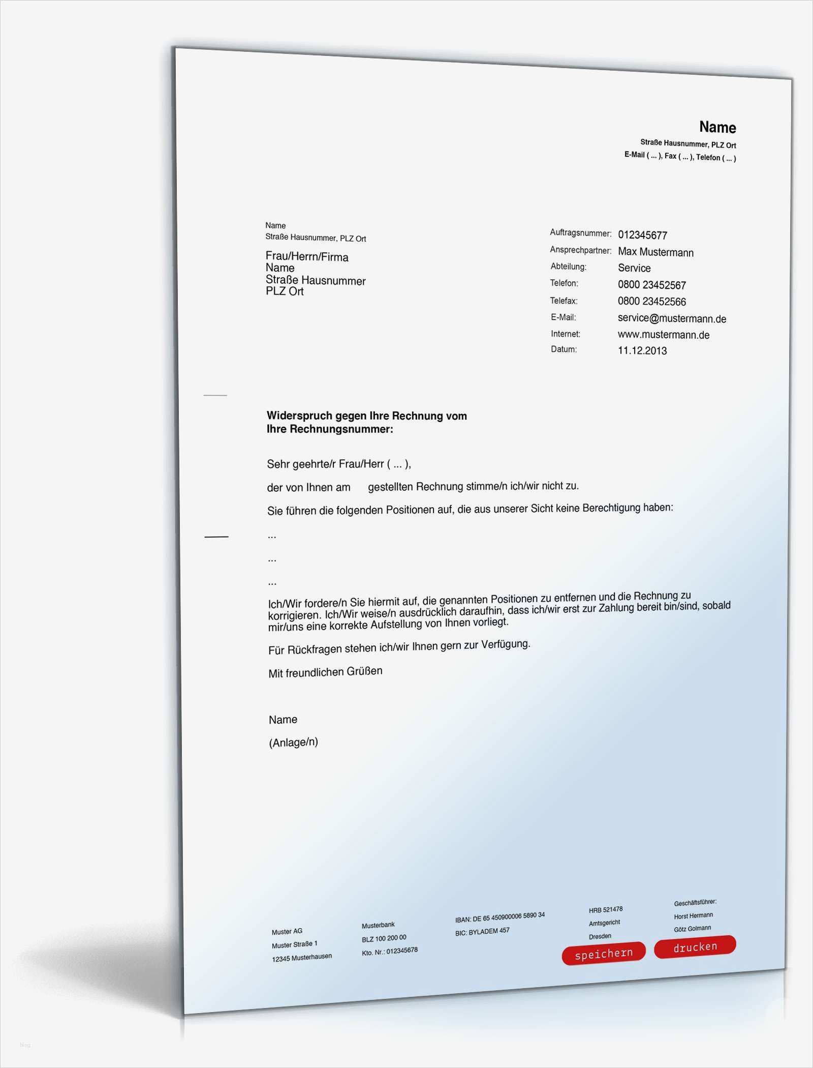 O2 Rechnung Widerspruch Vorlage Schön Widerspruch Rechnung