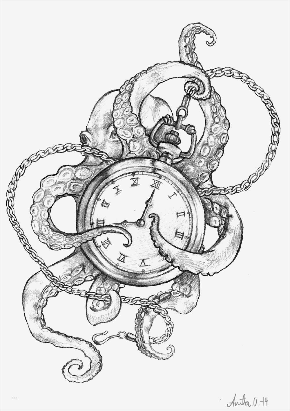 Octopus Tattoo Vorlagen Großartig Idea De Un Pulpo Agarrando Algo Logo Hantön
