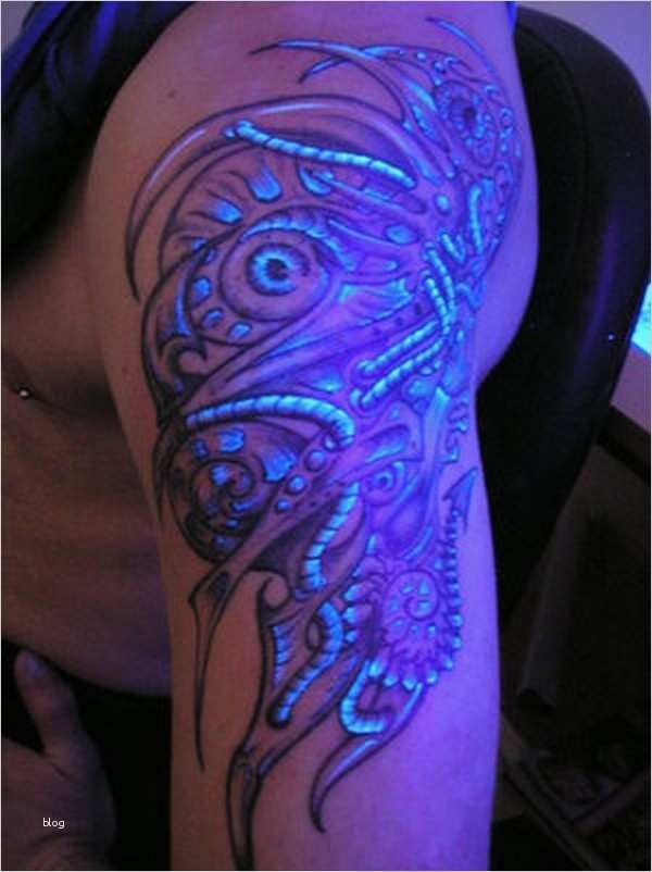 Octopus Tattoo Vorlagen Schönste Whimsical Black Light Abstraction Tattoo On Shoulder