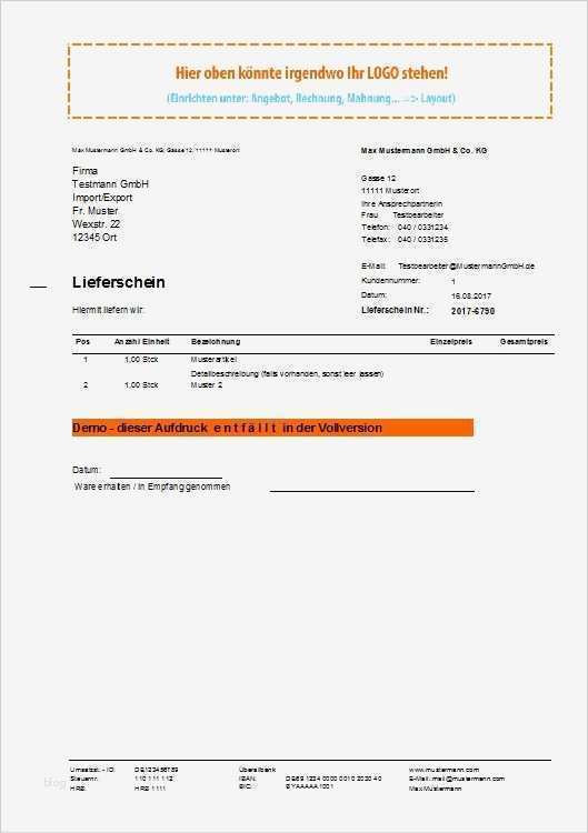 Office Vorlage Lieferschein Luxus Rechnungsprofi Fice World Of Rechnungsprofi