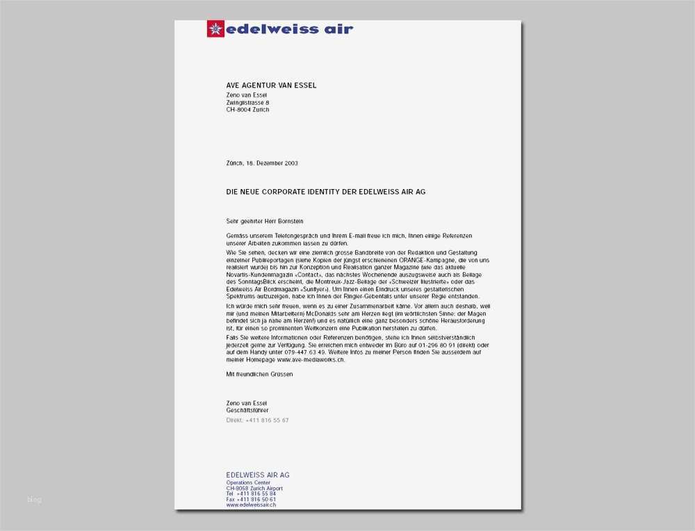 Office Vorlagen Erstellen Best Of Personalisierte Fice Vorlagen Für Edelweiss Air