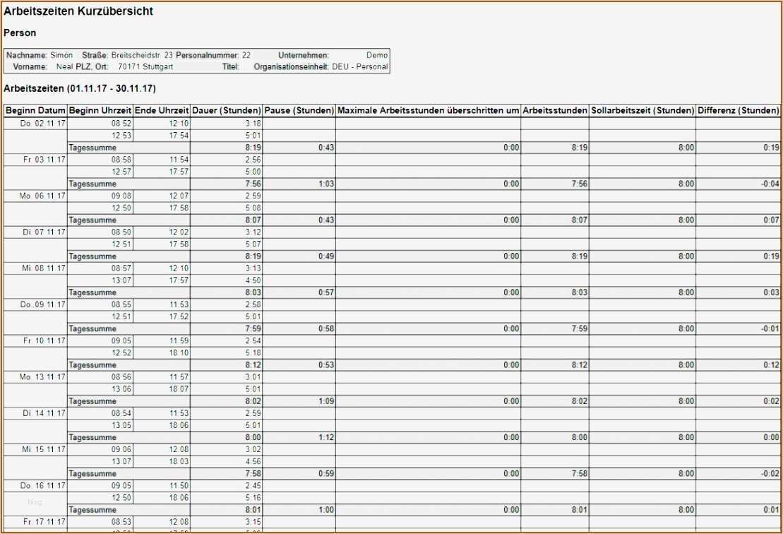 Openoffice Stundenzettel Vorlage Bewundernswert tolle Stundenzettel Vorlagen Frei Bilder Entry Level