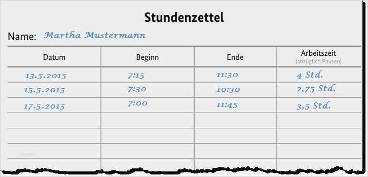 Openoffice Stundenzettel Vorlage Genial Niedlich Stundenzettel Vorlage Wort Zeitgenössisch