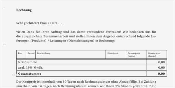Openoffice Vorlagen Rechnung Inspiration 76 Cool Vorlage Rechnung Kleinunternehmer Openoffice Ideen