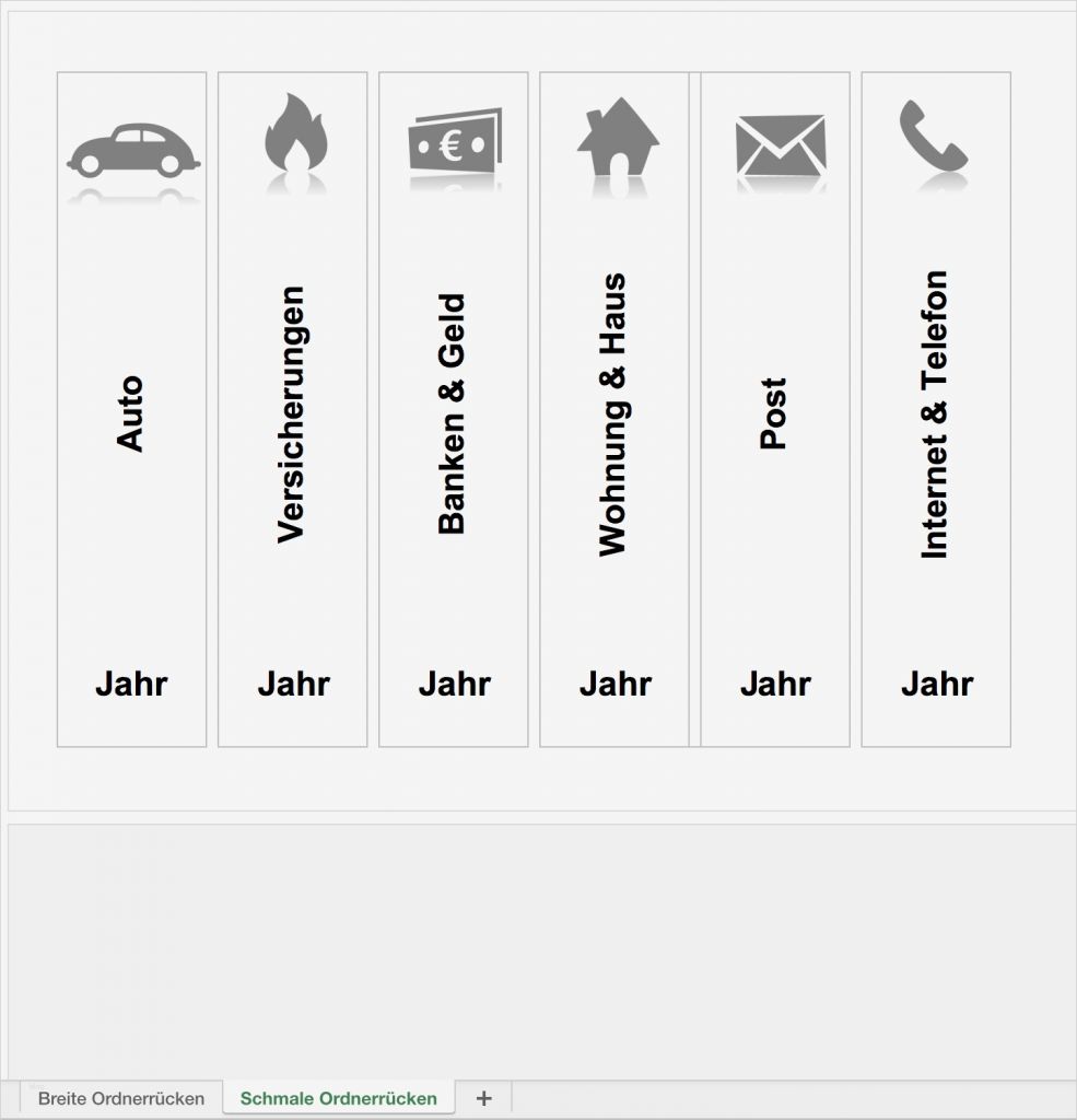 Ordnerrücken Breit Vorlage Word Gut Kostenlose ordnerrücken