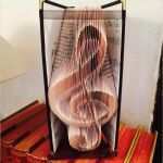 Orimoto Vorlagen Download Gut Book Folding Pattern for Treble Clef