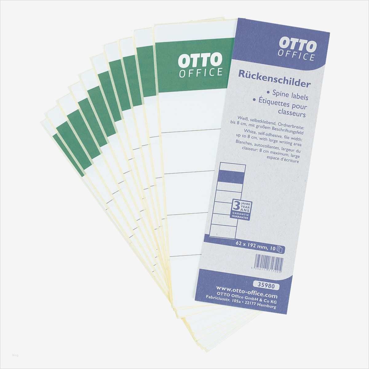 Otto Office Etiketten Vorlage Bewundernswert Otto Fice Selbstklebende ordnerrücken Etiketten Bei