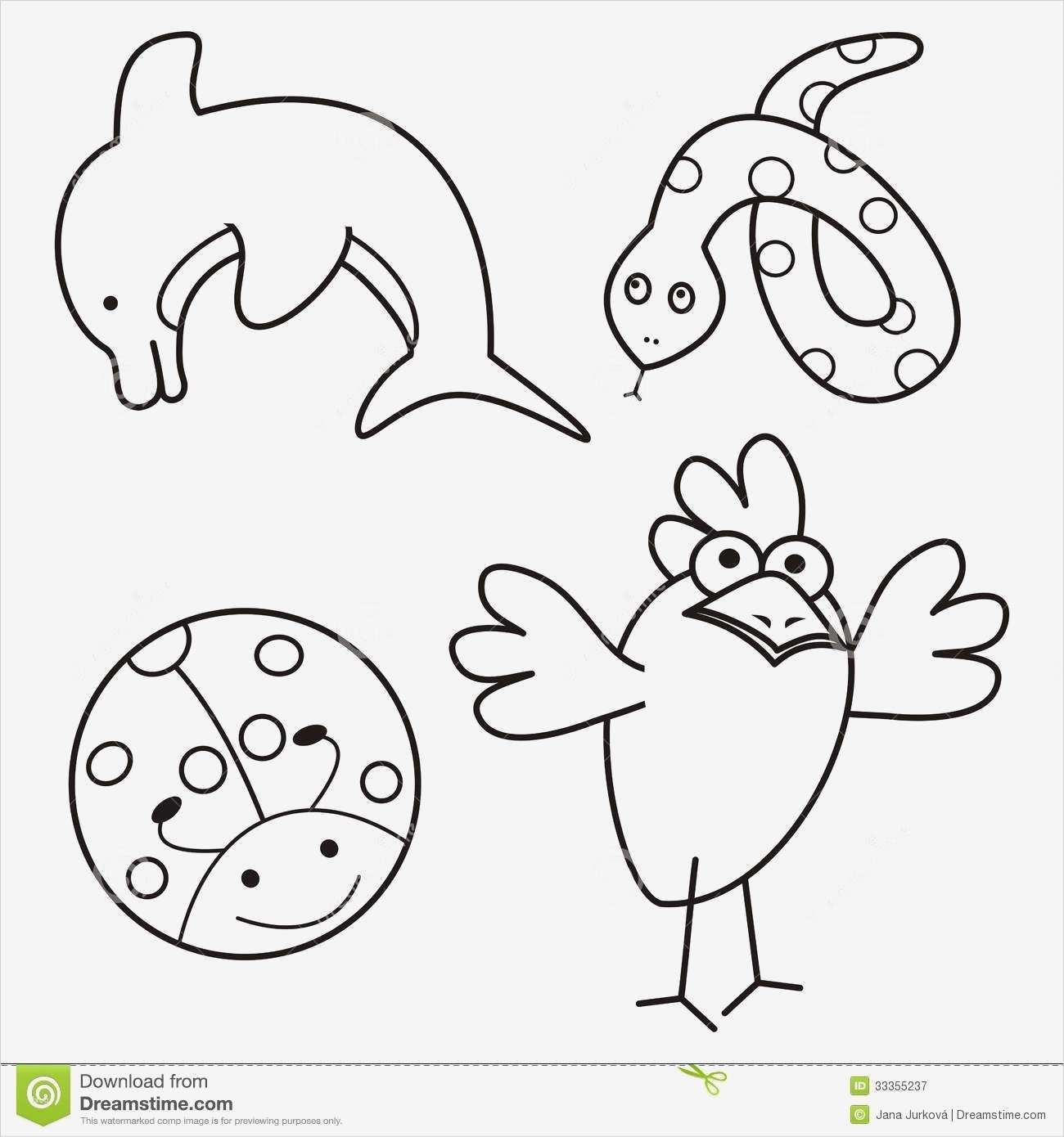 Pages Vorlagen Buch Schön Tiere Malbuch Lizenzfreie Stockfotografie Bild