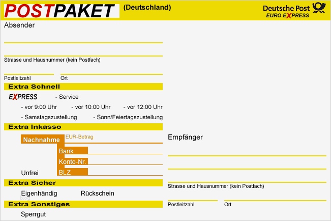 Paket Adressaufkleber Vorlage Beste Hedrm formulardrucker Für Paketaufkleber