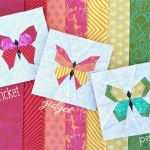 Paper Piecing Vorlagen Gratis Beste butterfly Charm Blocks