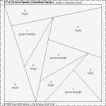 Paper Piecing Vorlagen Gratis Erstaunlich Circle Of Geese Pattern
