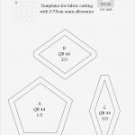 Paper Piecing Vorlagen Gratis Fabelhaft Imaginesque Quilting Block 44 Pattern &amp; Templates for
