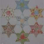 Paper Piecing Vorlagen Gratis Genial Jewel Star Hexie assembly Shelley C