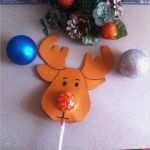 Papiermännchen Basteln Vorlage Angenehm Lolli Rentier Kleines Süßes Mitbringsel Für Kinder