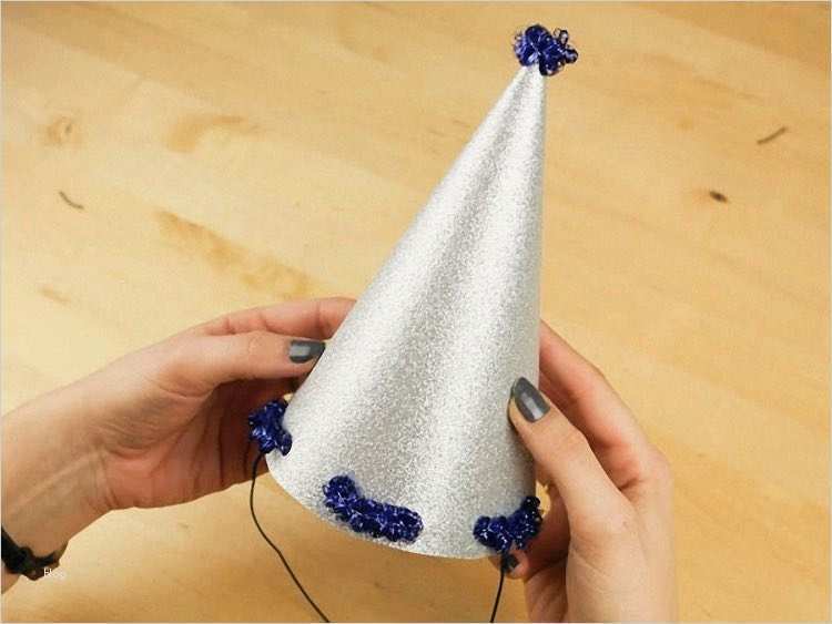 Partyhut Vorlage Ausdrucken Bewundernswert Glitzernden Partyhut Basteln