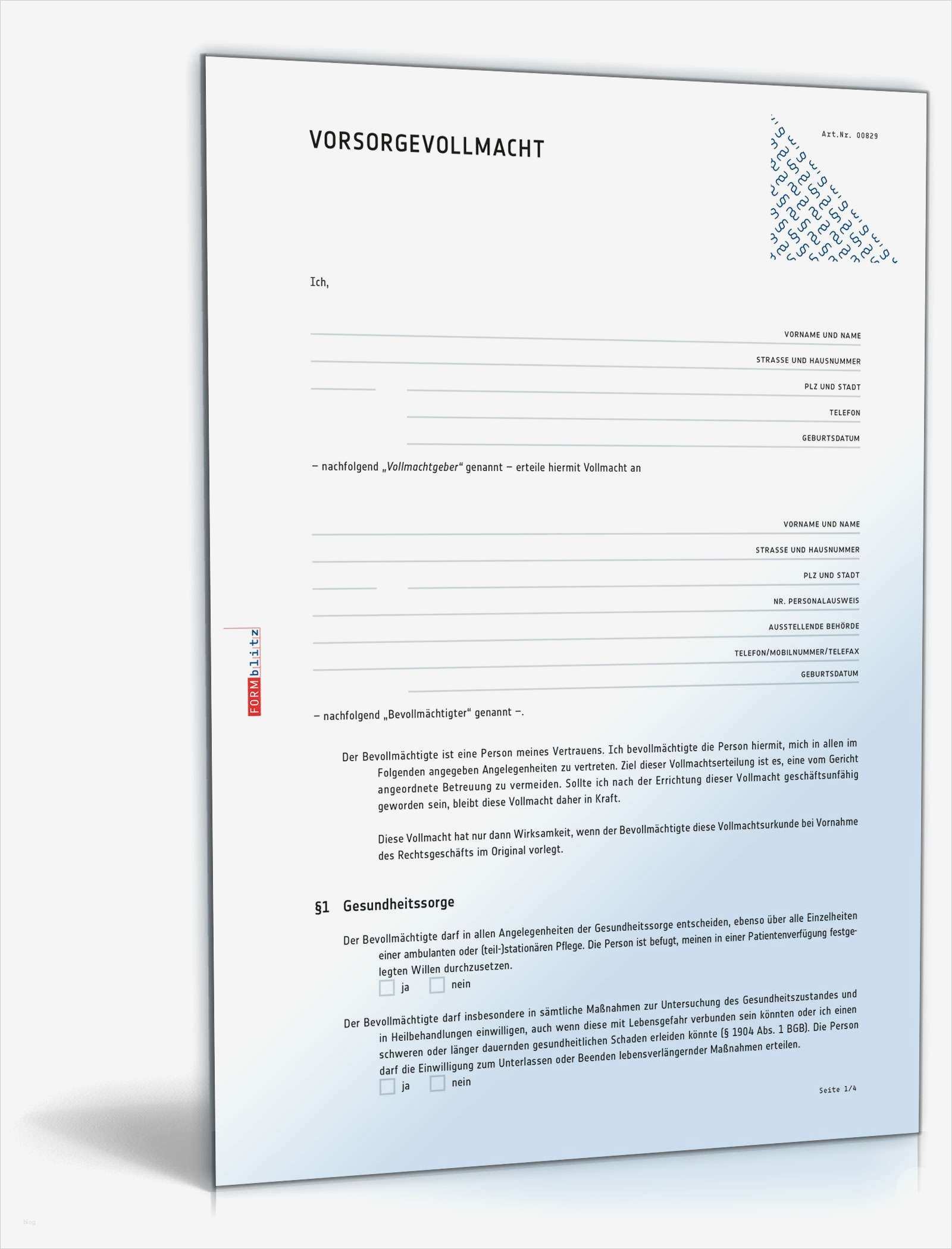 Patientenverfügung Pdf Vorlage Erstaunlich Vorsorgevollmacht