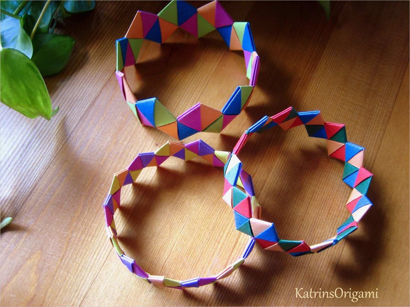 Perlenschmuck Selber Machen Vorlagen Erstaunlich origami Kunst Des Papierfaltens origami Bracelet ツ