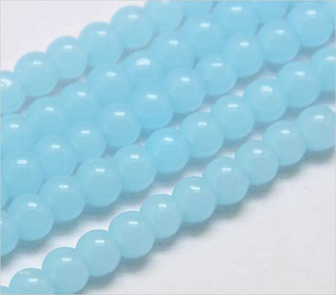 Perlenuntersetzer Fädeln Vorlagen Erstaunlich Baby Blau Jade Perlen 4mm Kugeln 80stk Halbedelstein